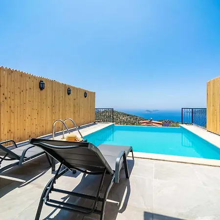 Vila Kaskalkan Honeymoon With Seaview Kalkan
